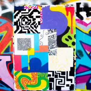 Vibrant Street‑Art Collage